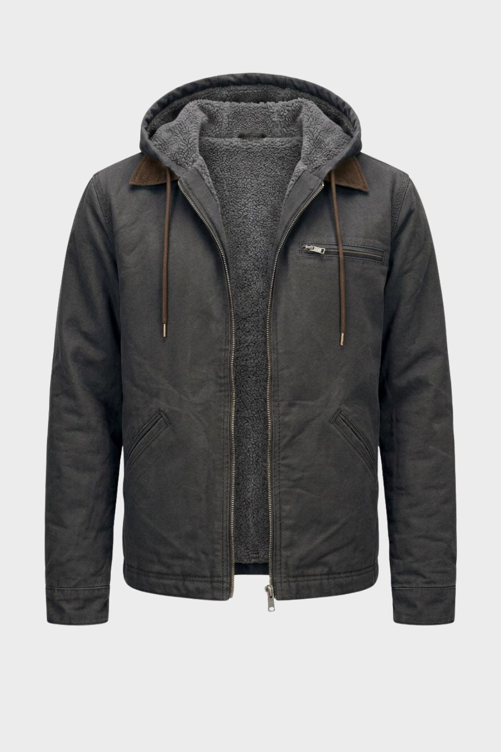 Garrison - Hooded Utility Jacket For Autumn Layering — view 9 of 10
