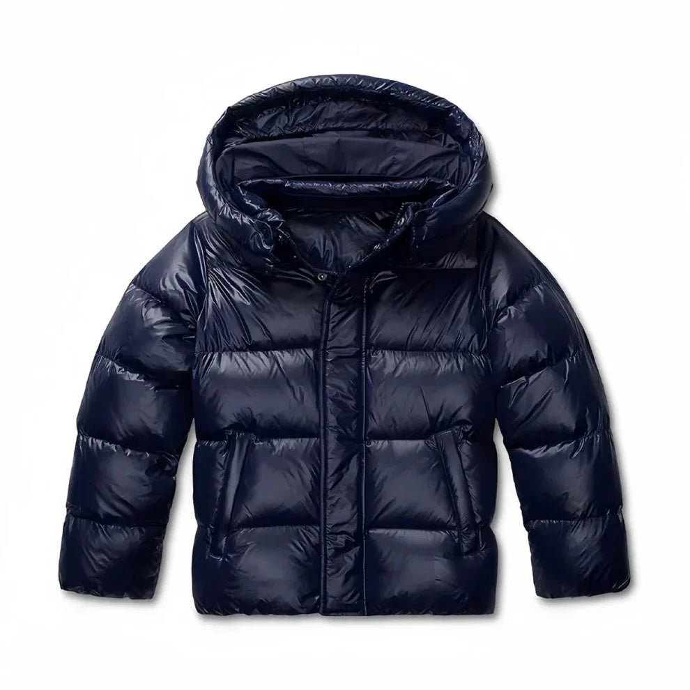 Glacenne - Hooded Puffer Jacket For Cold Weather Days — view 5 of 8