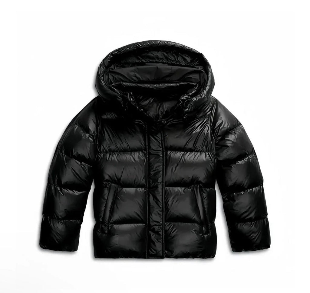Glacenne - Hooded Puffer Jacket For Cold Weather Days — view 7 of 8