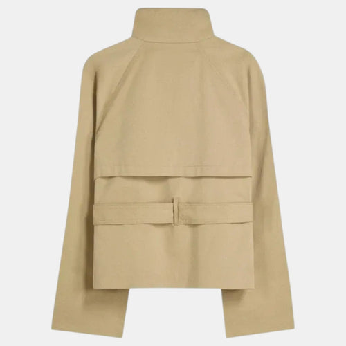 Belloway - Short Belted Trench Coat Work Casual Wear — view 2 of 4