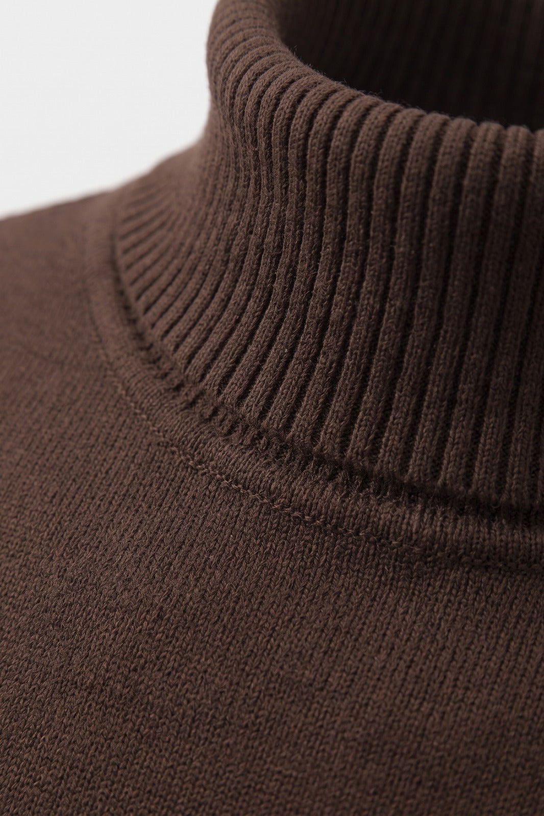 Renfold - Mens Ribbed Turtleneck Sweater Smart Casual Wear — view 2 of 10