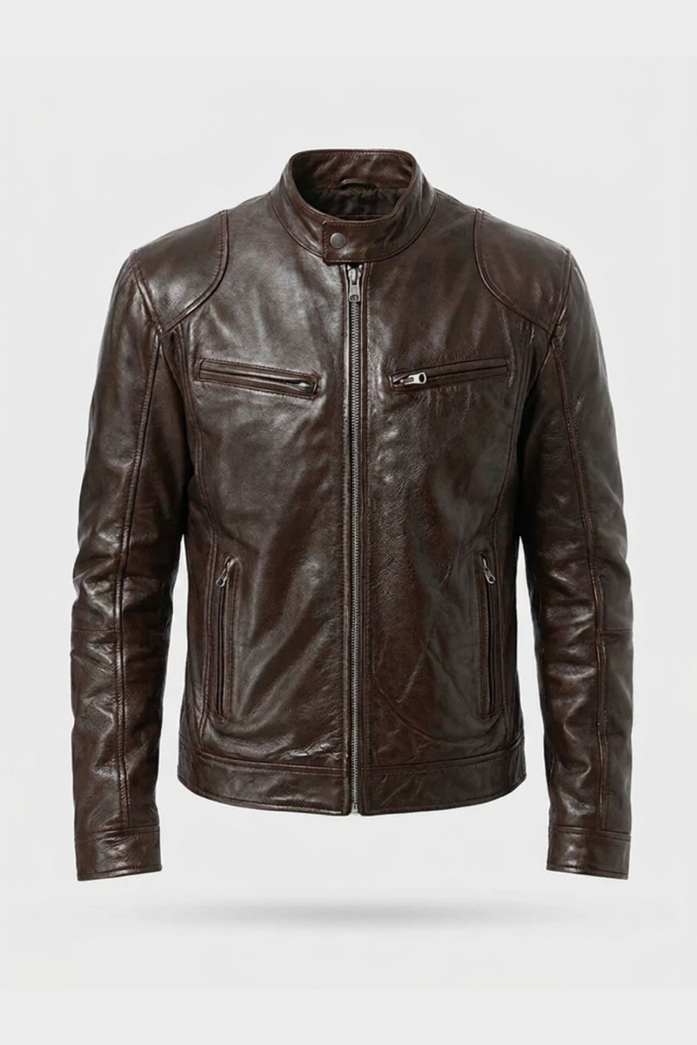 Kastellan - Structured Biker Jacket For Casual City Wear — view 7 of 8