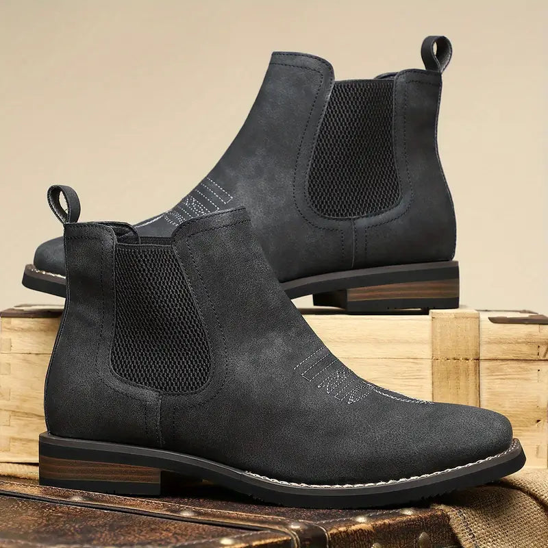 Kelmoor - Pull-On Chelsea Ankle Boots Everyday Smart Casual Wear — view 6 of 9