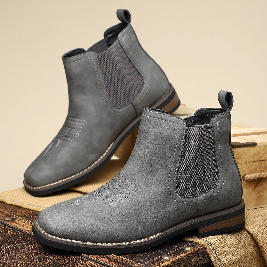 Kelmoor - Pull-On Chelsea Ankle Boots Everyday Smart Casual Wear — view 8 of 9
