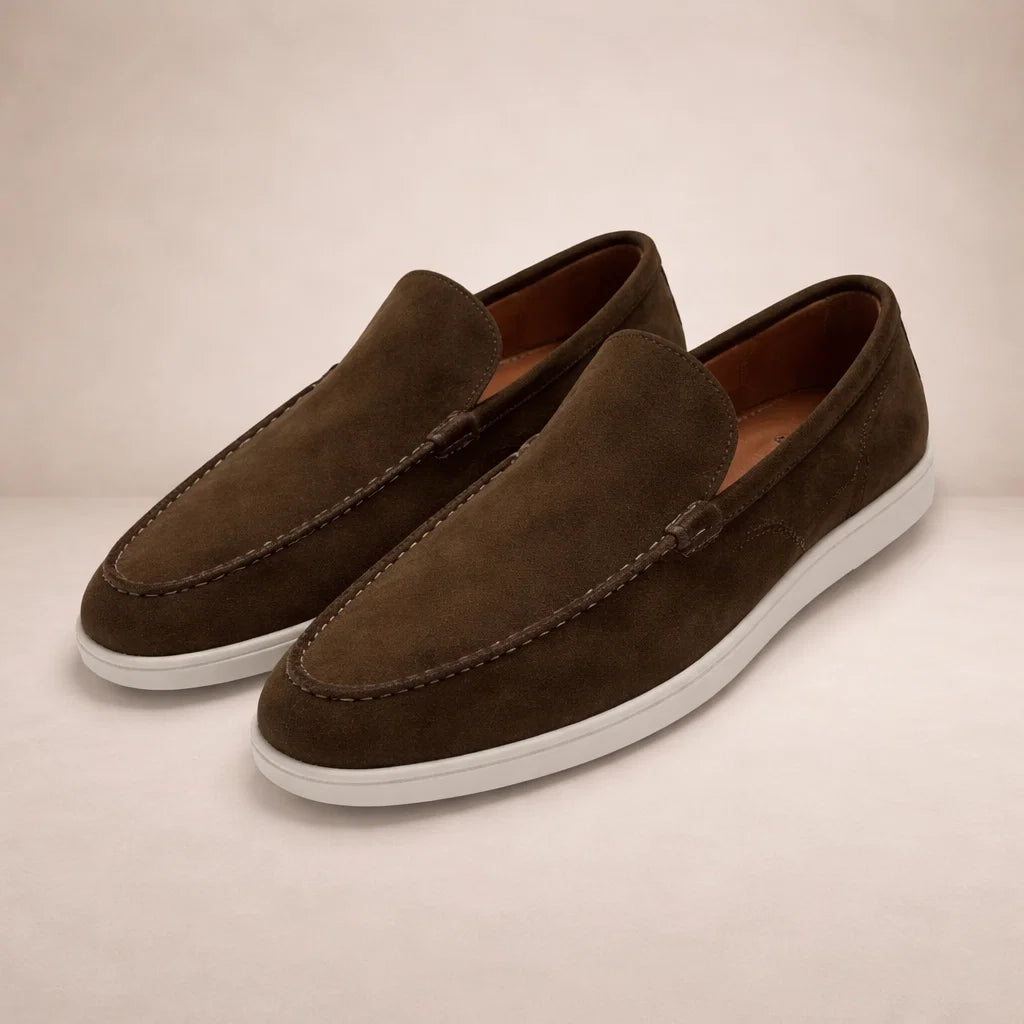 Marchetti - Leather Slip On Loafers Smart Casual Wear — view 4 of 10