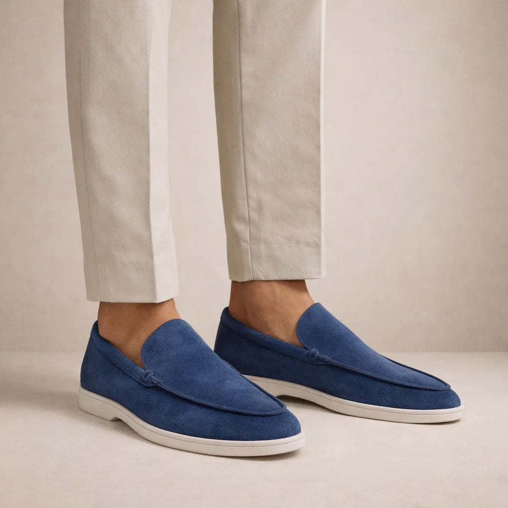 Marchetti - Leather Slip On Loafers Smart Casual Wear — view 7 of 10
