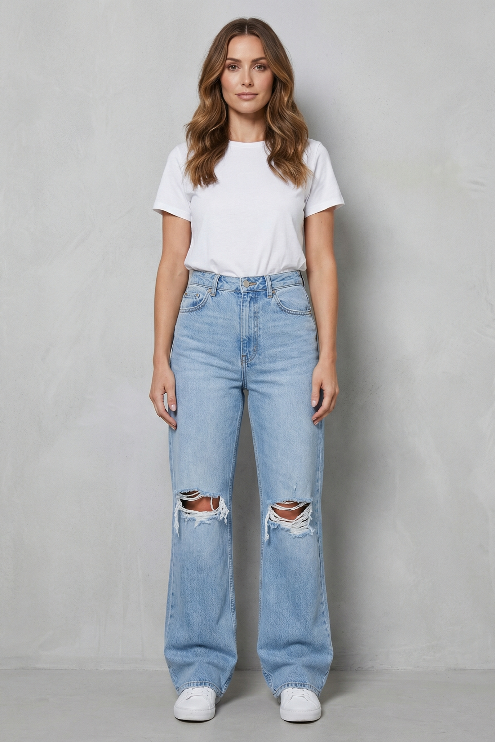 Marisole - Distressed Denim Flares For Everyday Wear — view 2 of 4