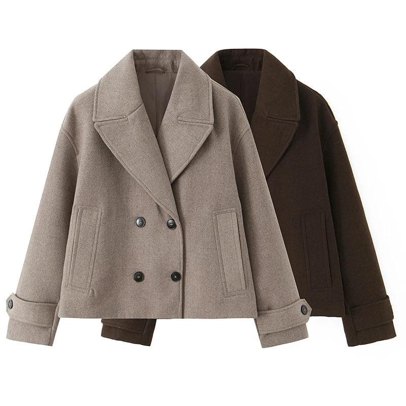 Marlestone - Double Breasted Trench Coat Transitional Outerwear — view 6 of 6