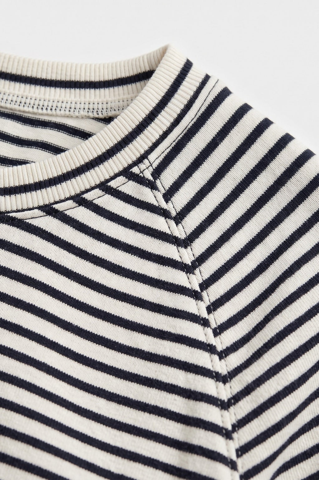 Marlouve - Breton Stripe Raglan Sleeve Top — view 2 of 10