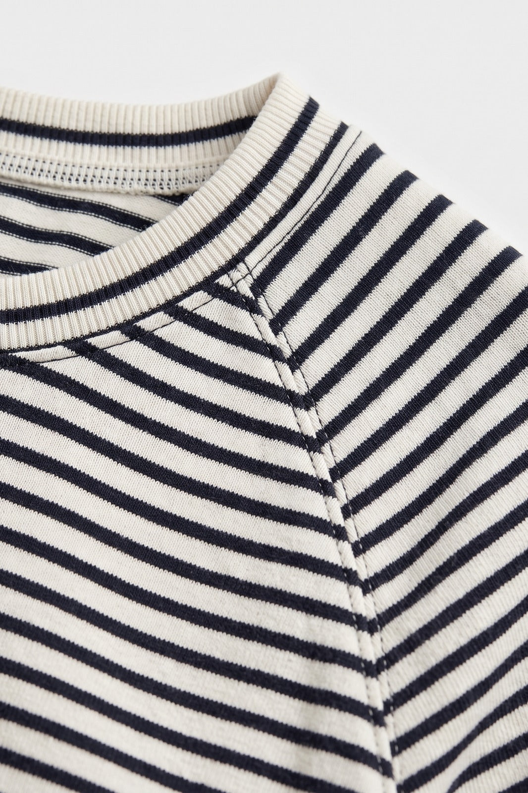 Marlouve - Breton Stripe Raglan Sleeve Top — view 2 of 10
