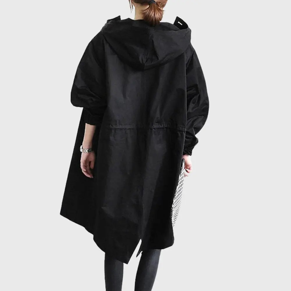 Marlowena - Hooded Waterproof Coat For Rainy Commutes — view 9 of 9