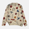 Meadowknit - Embroidered Floral Knit Sweater Autumn Winter Wear — view 4 of 6