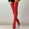 Solstice - Over The Knee Stiletto Boots Evening Occasions — view 3 of 6
