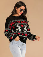 Noelira - Reindeer Christmas Jumper Festive Party Wear — view 2 of 4