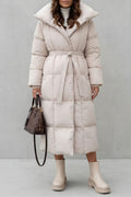 Novaline - Belted Long Puffer Coat Winter Wear — view 2 of 6