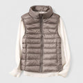 Quiltessa - Lightly Padded Puffer Vest Everyday Layering