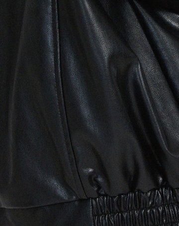 Ravendra - Oversized Leather Jacket Autumn Winter Layering — view 9 of 10