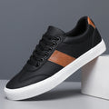 Renzo - Leather Look Sneakers For Men Everyday Wear — view 3 of 4