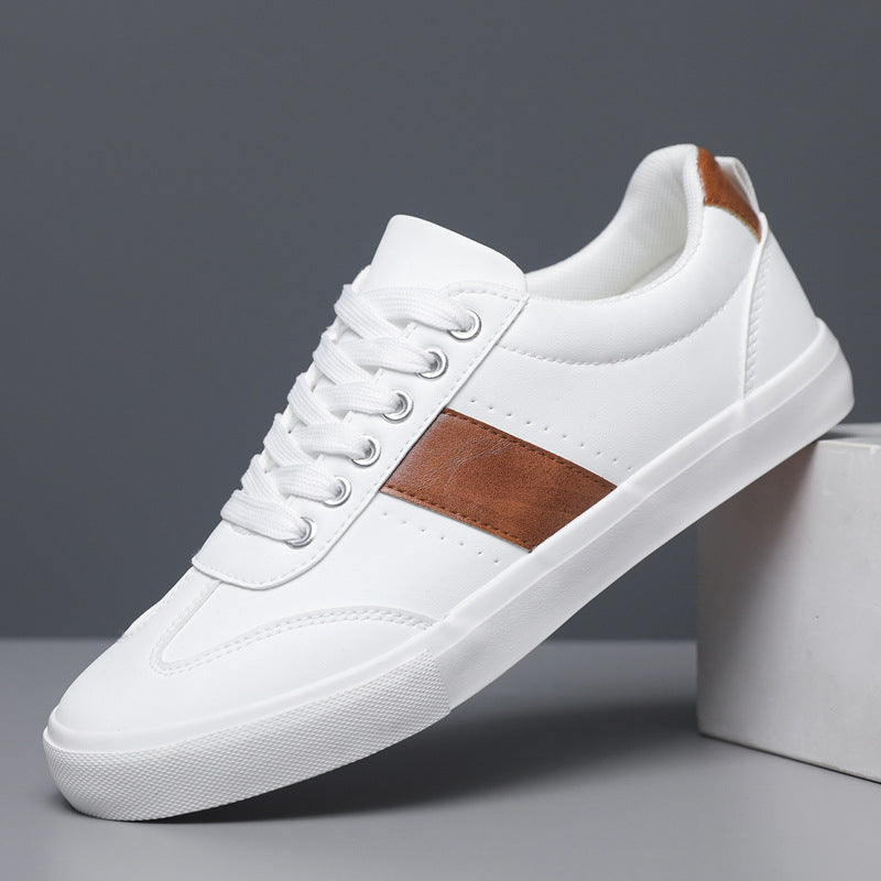 Renzo - Leather Look Sneakers For Men Everyday Wear — view 4 of 4