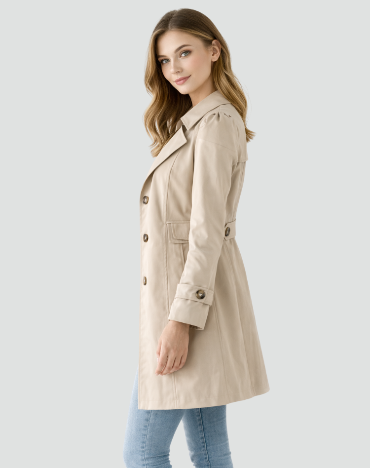 Revella - Slim Fit Trenchcoat Office And Casual Wear — view 3 of 6