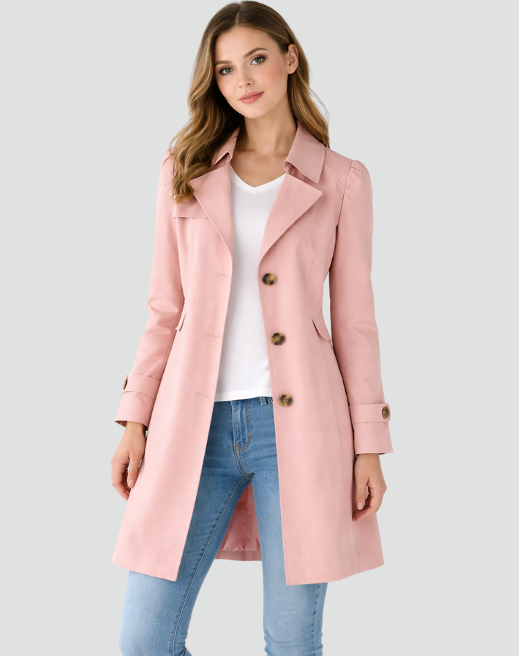 Revella - Slim Fit Trenchcoat Office And Casual Wear — view 6 of 6