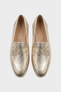 Sabelle - Round Toe Penny Loafer Flats Office Wear