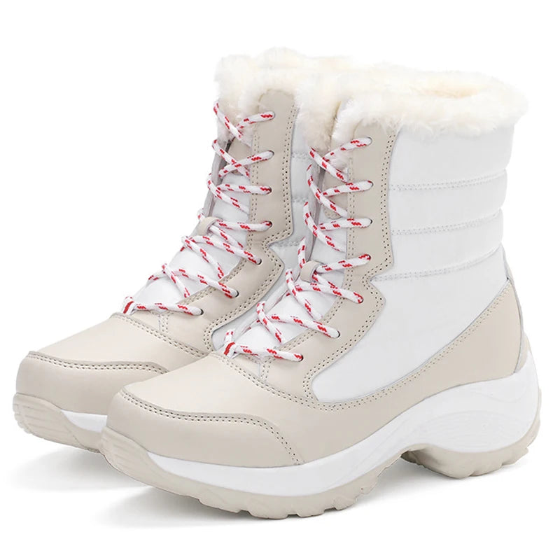 Snowhaven - Fur-Lined Platform Snow Boots Winter Wear — view 10 of 10