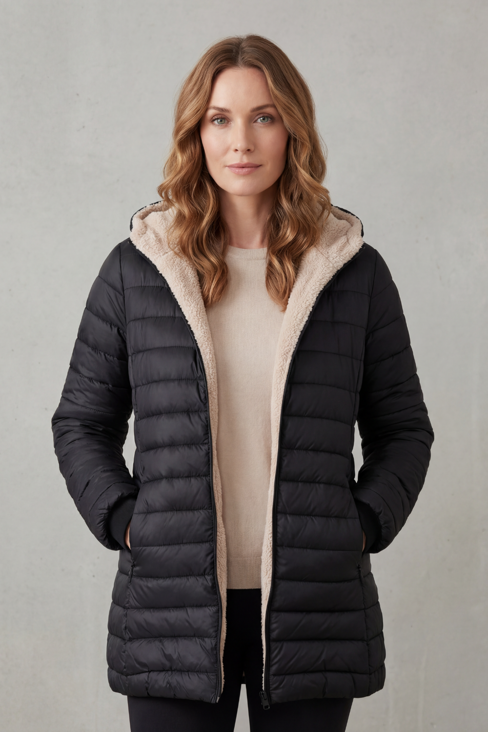 Solenne - Puffer Jacket For Cold Weather Days — view 2 of 10