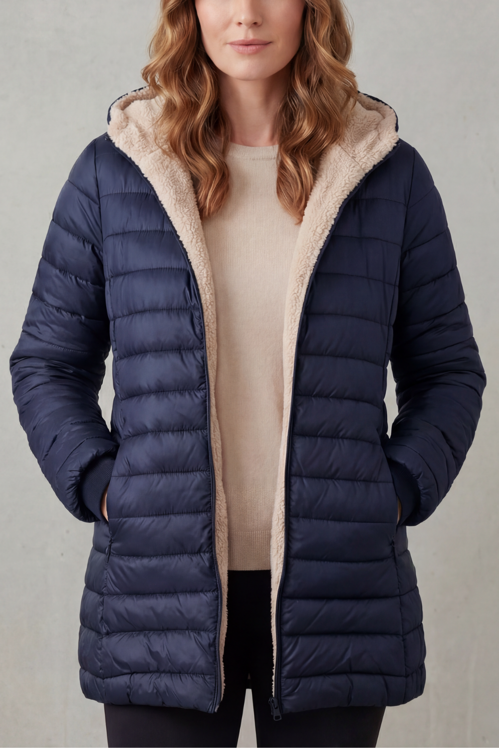 Solenne - Puffer Jacket For Cold Weather Days — view 5 of 10