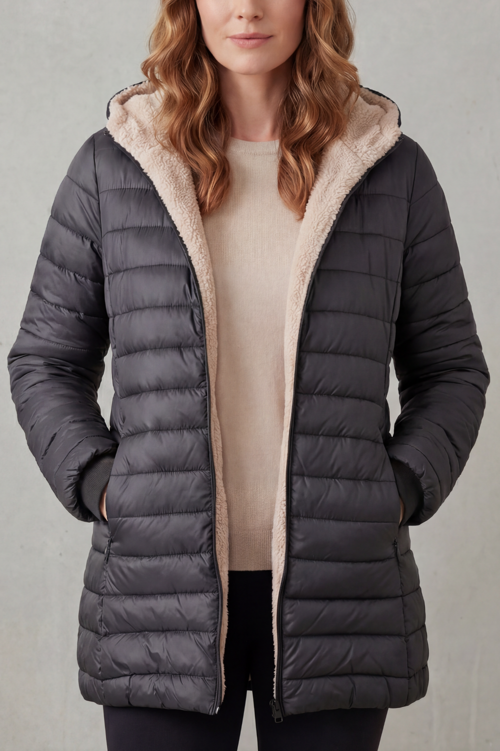 Solenne - Puffer Jacket For Cold Weather Days — view 7 of 10