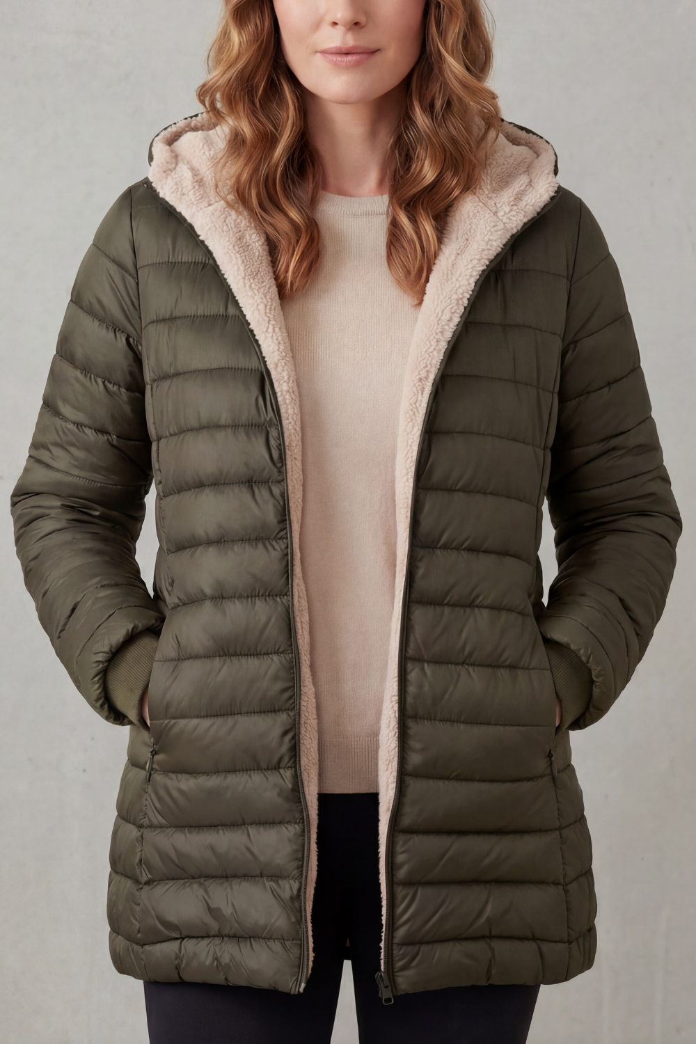 Solenne - Puffer Jacket For Cold Weather Days — view 9 of 10