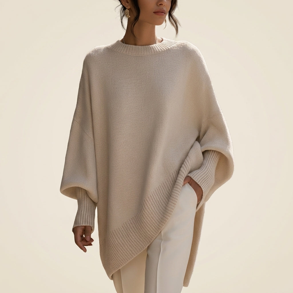 Sonnetta - Draped Knit Pullover Sweater Work To Weekend — view 2 of 9