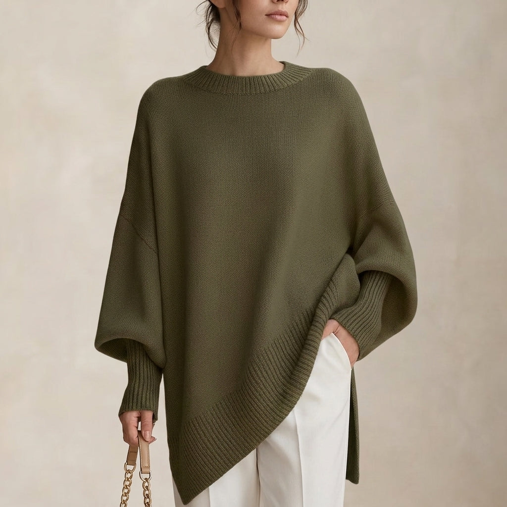 Sonnetta - Draped Knit Pullover Sweater Work To Weekend — view 7 of 9