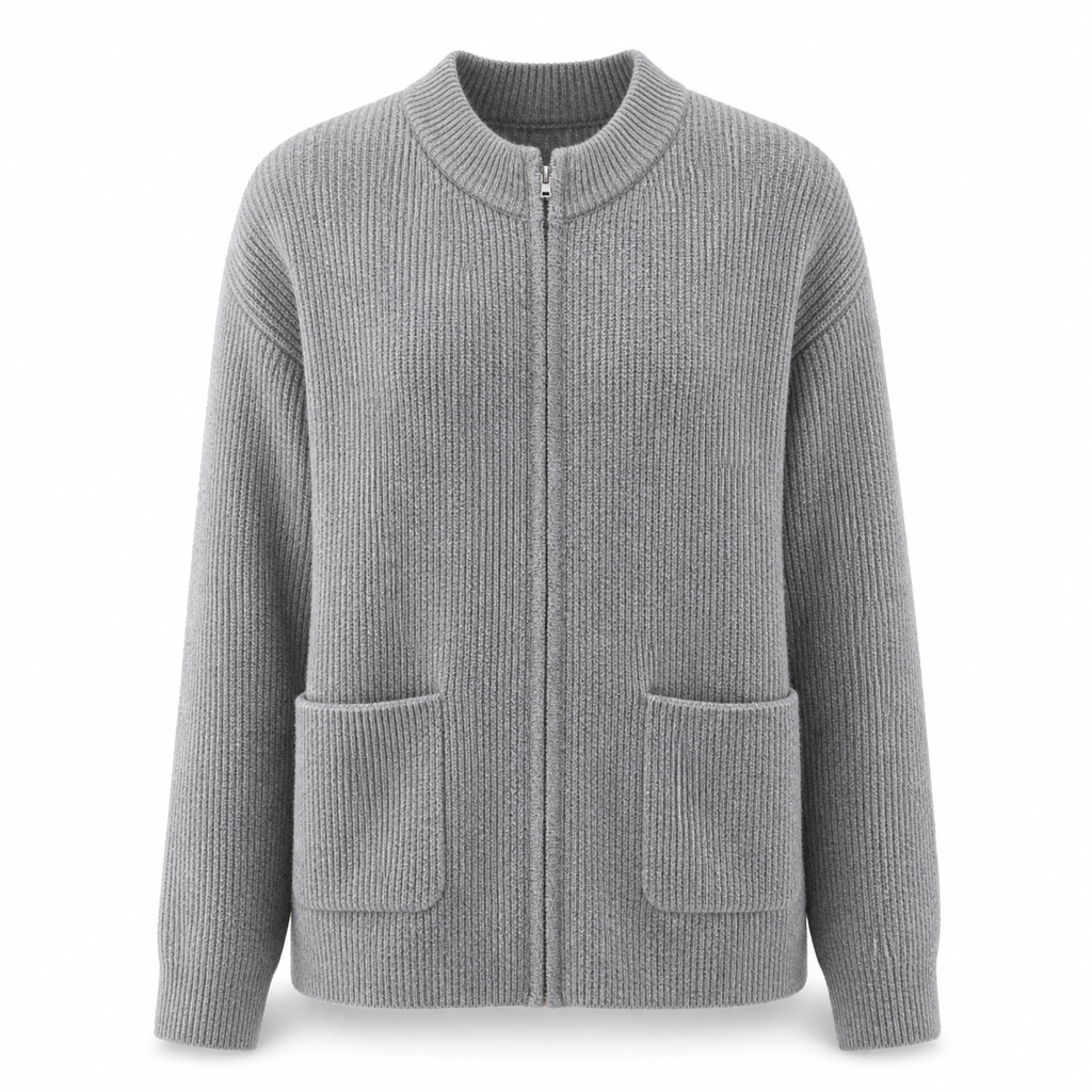 Sorella - Zip Up Knit Jacket Cool Weather Layering — view 2 of 9