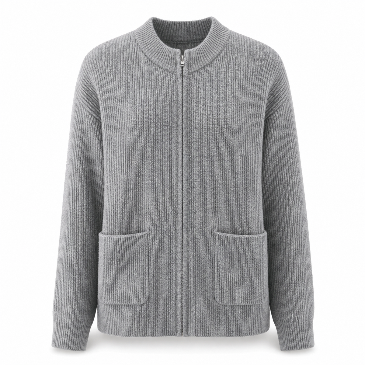 Sorella - Zip Up Knit Jacket Cool Weather Layering — view 2 of 9
