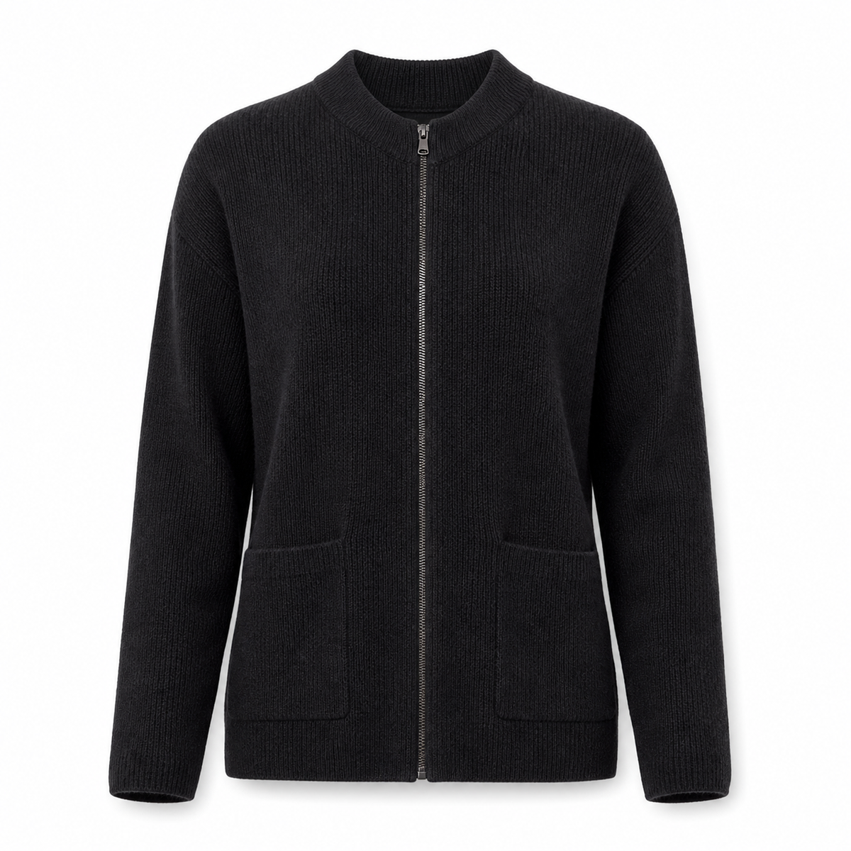 Sorella - Zip Up Knit Jacket Cool Weather Layering — view 3 of 9