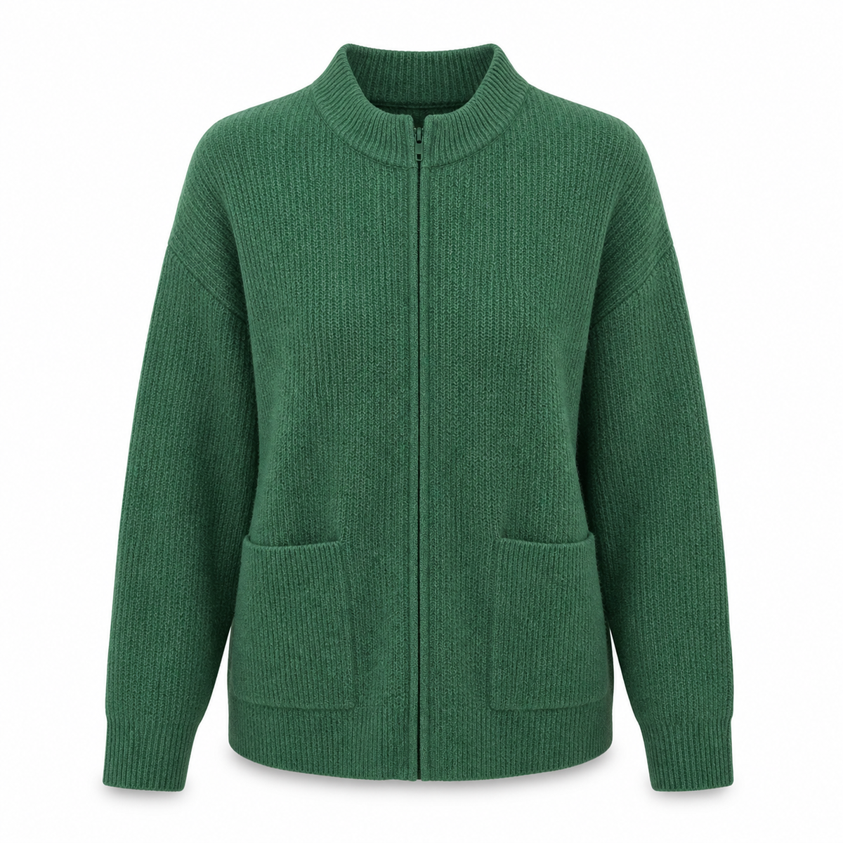 Sorella - Zip Up Knit Jacket Cool Weather Layering — view 6 of 9