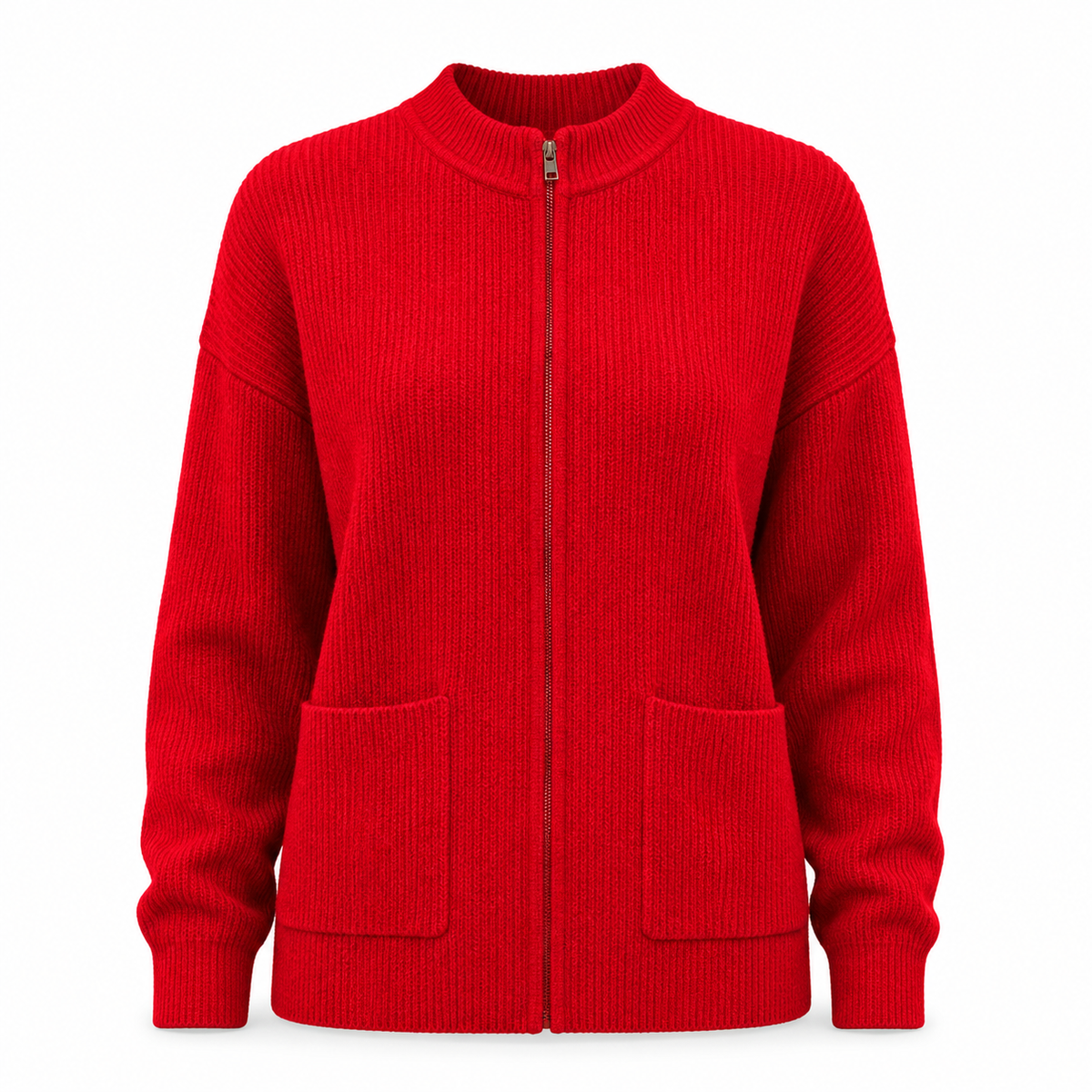 Sorella - Zip Up Knit Jacket Cool Weather Layering — view 7 of 9