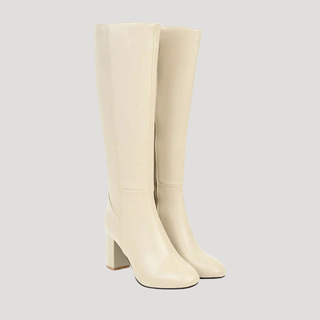Tallena - Knee High Block Heel Boots Smart Everyday Wear — view 3 of 6