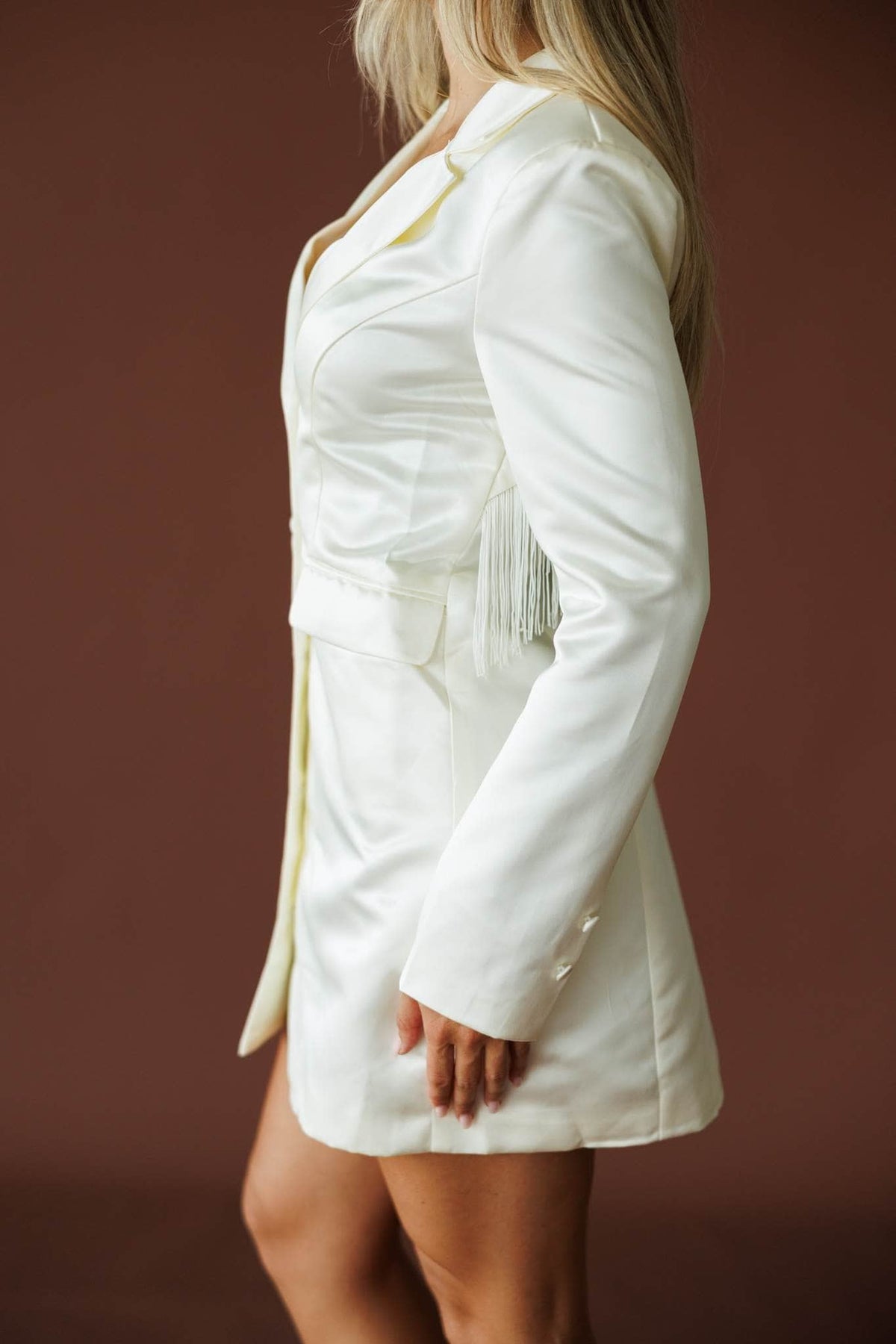 Tassella - Satin Blazer Dress Evening Occasions — view 5 of 10