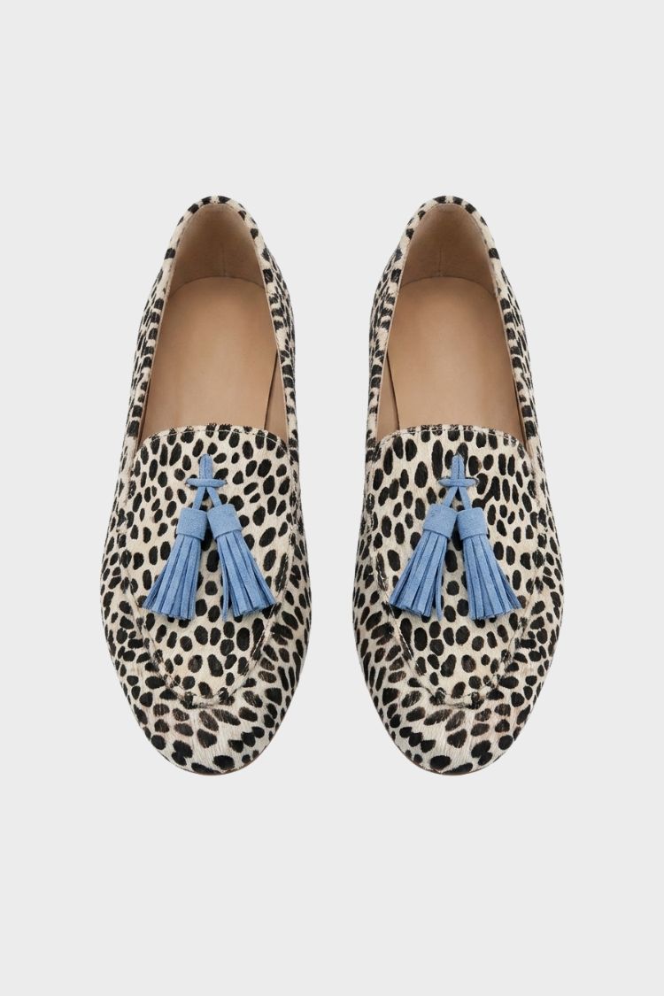 Tassoro - Tasselled Almond Toe Slip-On Loafers