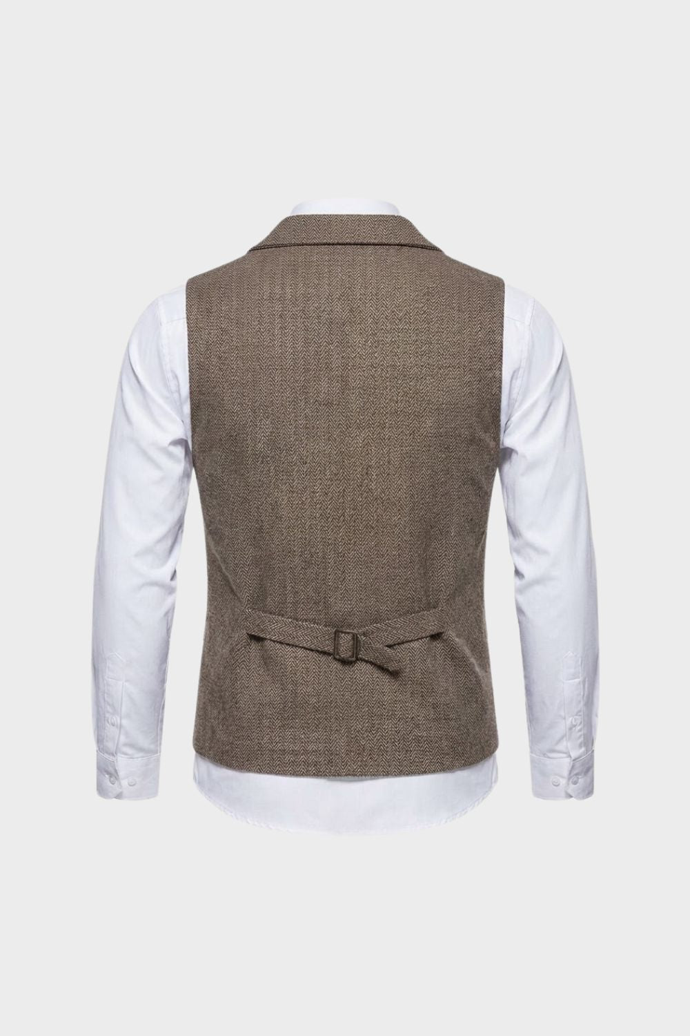 Verdance - Men's Button Placket Waistcoat Smart Everyday Wear — view 3 of 10