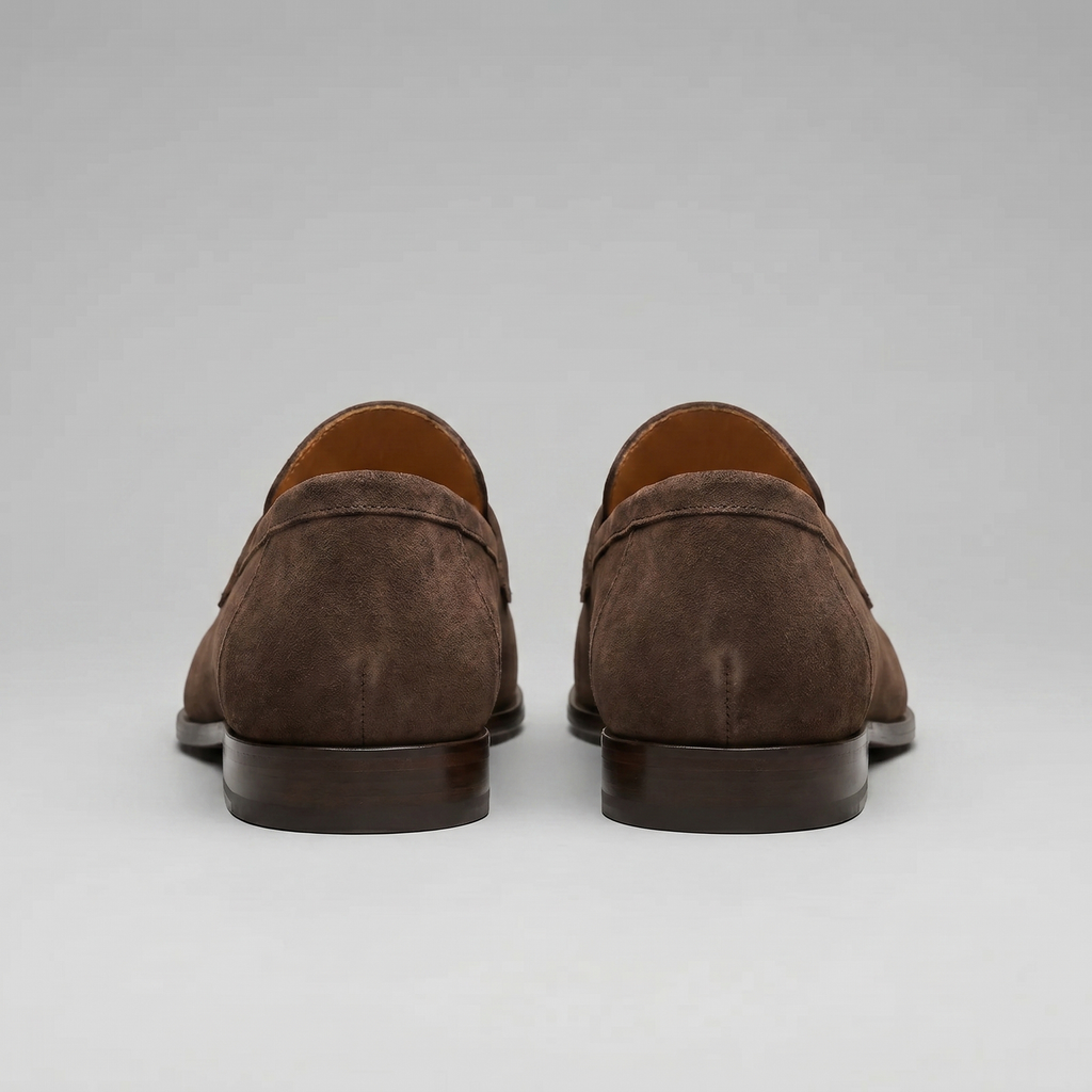Verdano - Suede Penny Loafers Smart Casual Wear — view 3 of 10