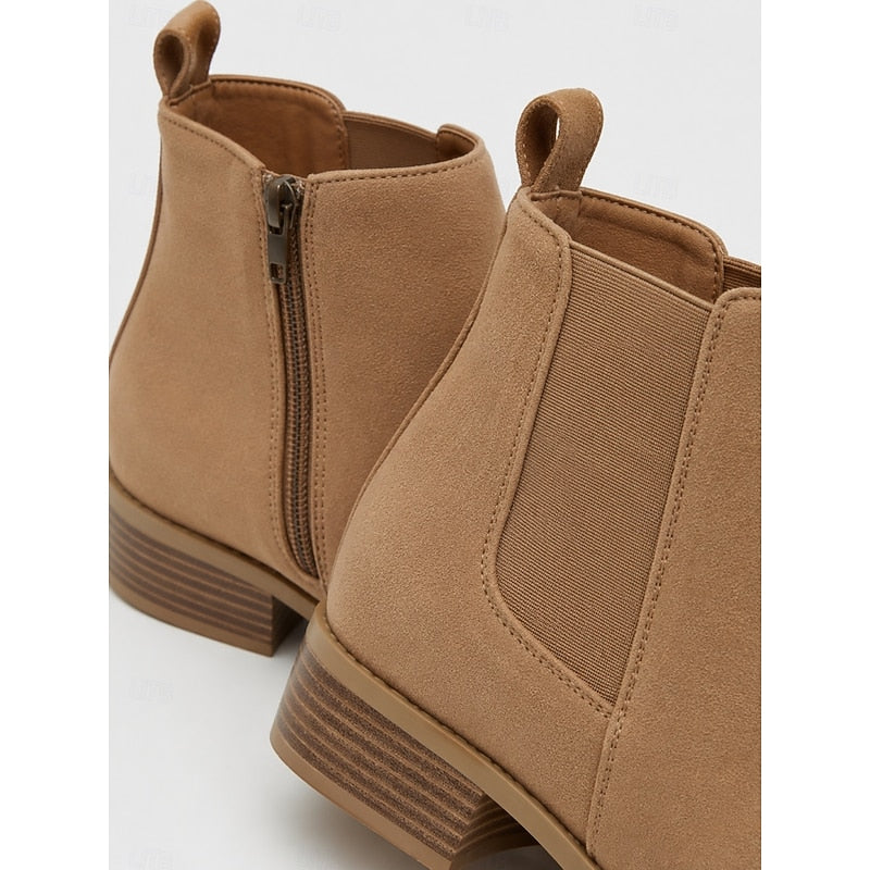Verenna - Sleek Low Heel Boots For Smart Casual Wear — view 10 of 10