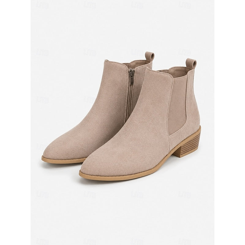 Verenna - Sleek Low Heel Boots For Smart Casual Wear — view 2 of 10