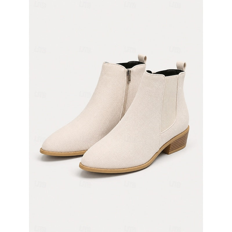 Verenna - Sleek Low Heel Boots For Smart Casual Wear — view 5 of 10
