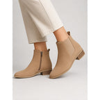 Verenna - Sleek Low Heel Boots For Smart Casual Wear — view 6 of 10