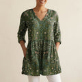 Verlena - V-Neck Knit Top Office To Evening Wear