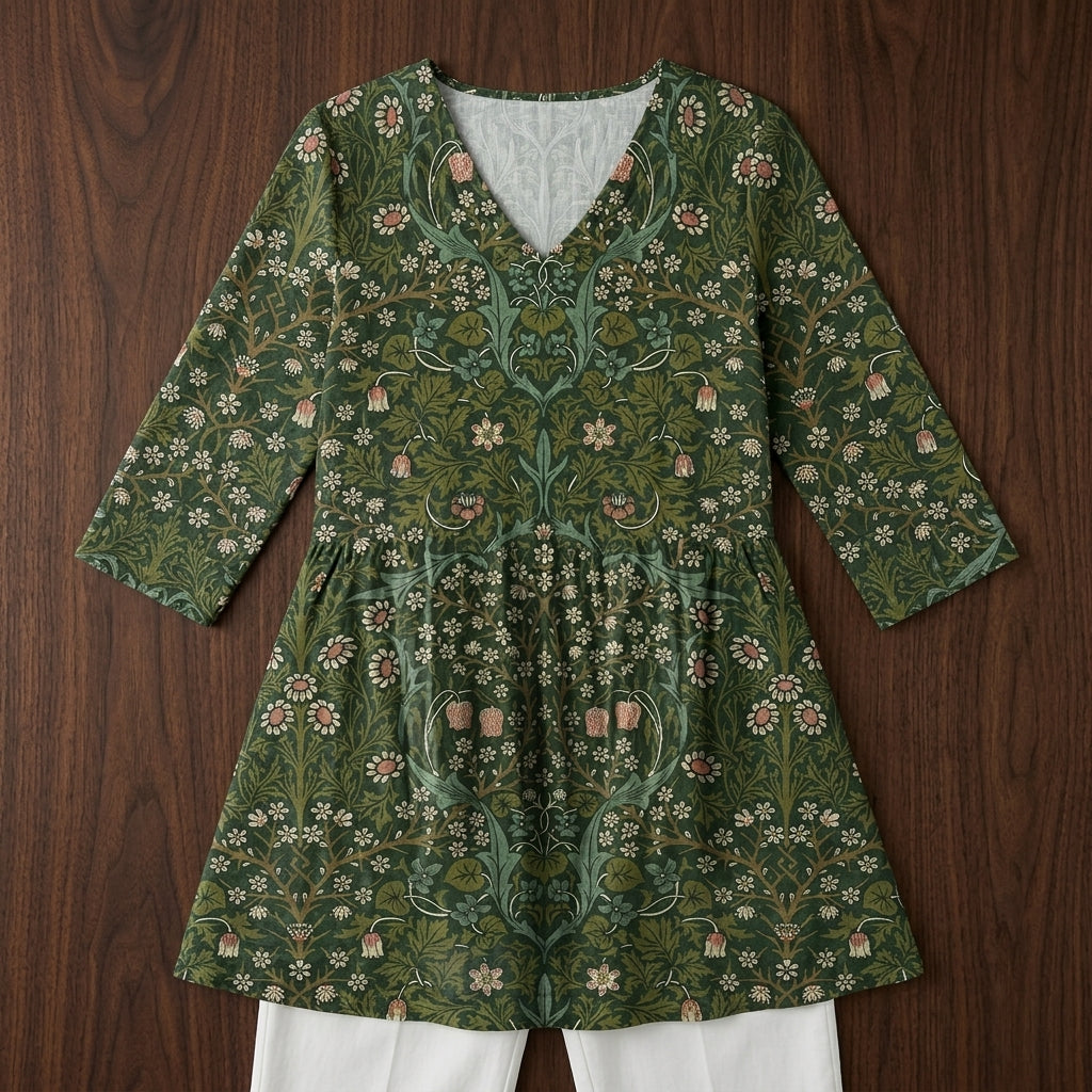 Verlena - V-Neck Knit Top Office To Evening Wear — view 3 of 3