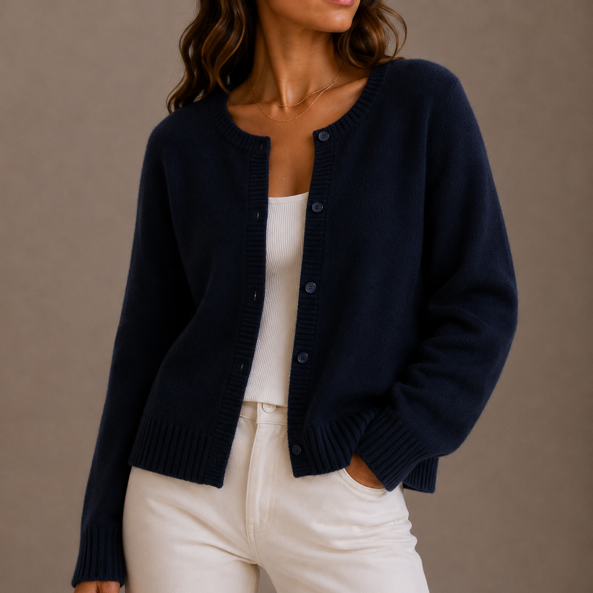 Wintermere - Knit Button-Up Cardigan Everyday Layering — view 8 of 10